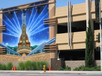 Hayward parking Garage Art