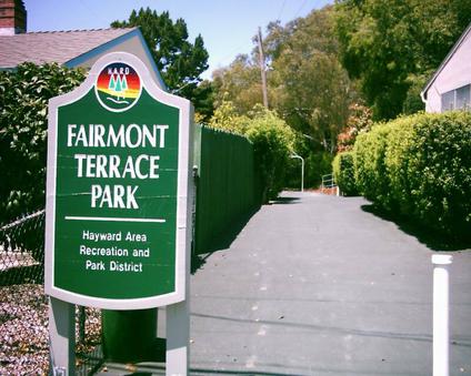 Fairmont Terrace in the foothills above 580 freeway